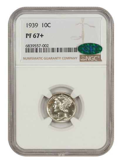 1939 10C NGC/CAC PR67+ - Mercury Dime