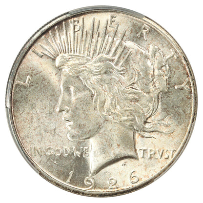 1926-S $1 PCGS MS62 - Peace Dollar