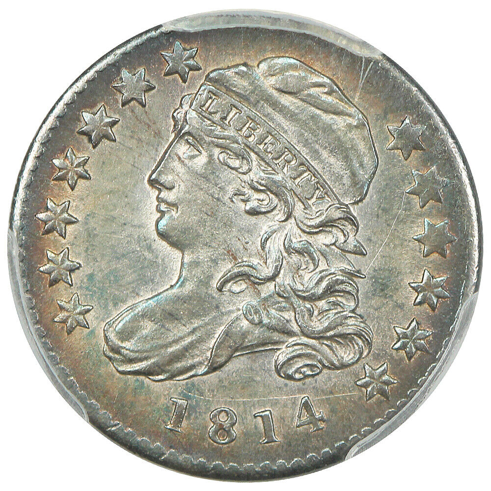 1814 10C PCGS MS62 (JR-1, Sm Date) ex: D.L. Hansen