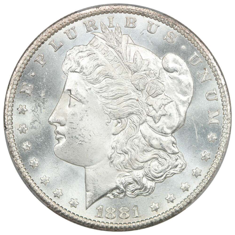 1881-CC $1 PCGS MS64 - Morgan Dollar