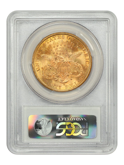 1895-S $20 PCGS MS64 - Liberty Head $20