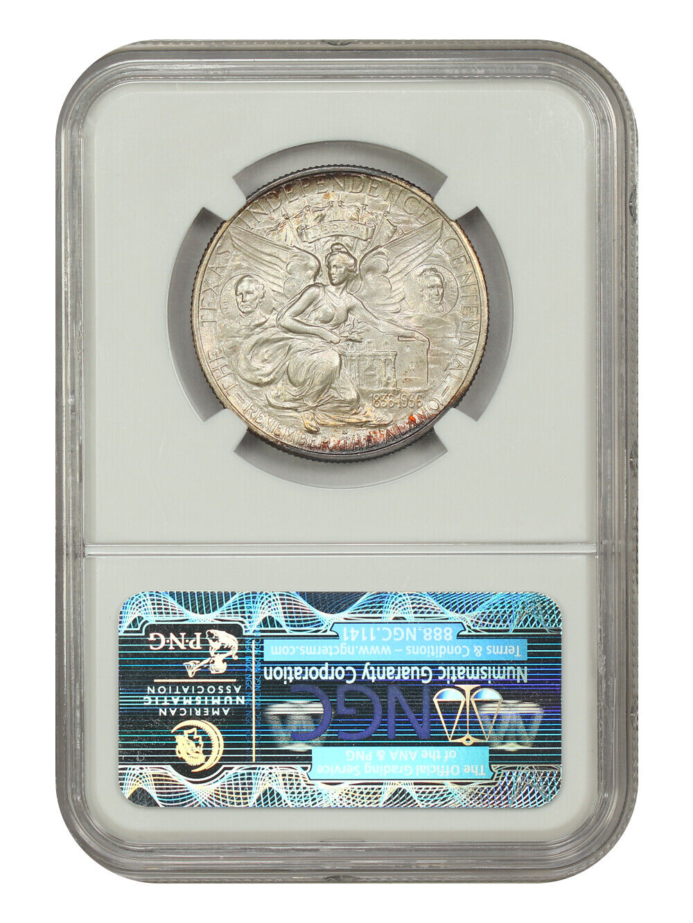 1936-S 50C Texas NGC MS67 - Classic Silver Commemorative - Low Mintage Issue