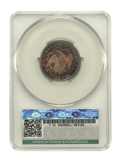 1868 25C CACG PR66 ex: D.L. Hansen - Liberty Seated Quarter