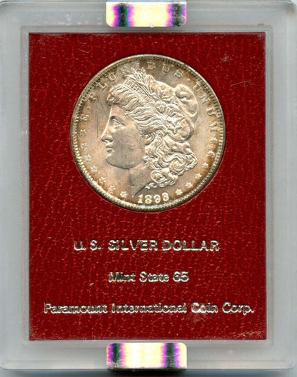 1893 Morgan Dollar S$1 NGC MS63 Paramount