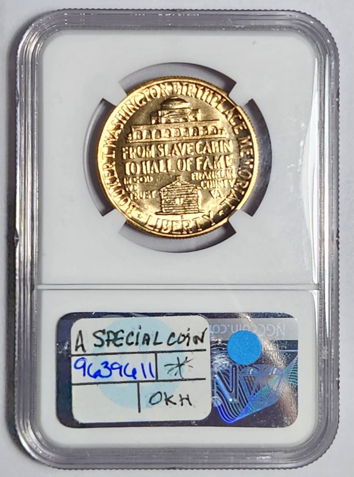 1950 S NGC MS-67 BOOKER T. WASHINGTON - A SPECIAL COIN