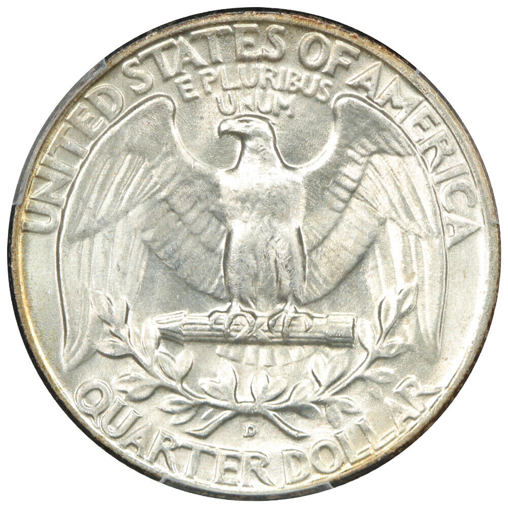 1956-D 25C PCGS MS67 ex: D.L. Hansen - Washington Quarter