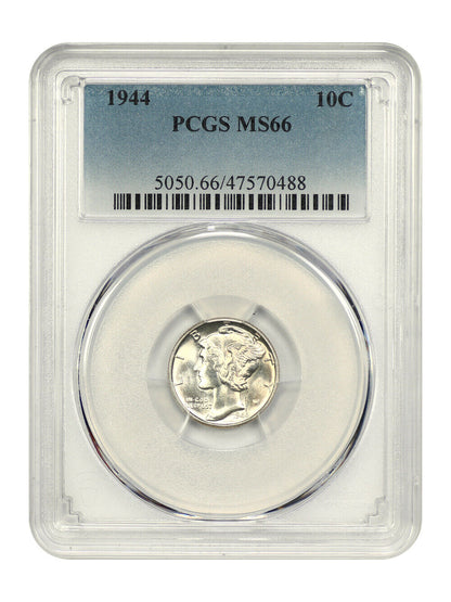 1944 10C PCGS MS66