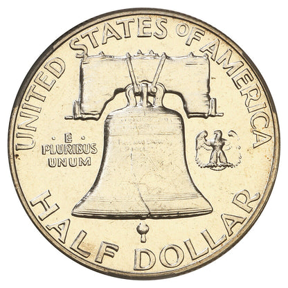 1950 50C CACG PR67 - Franklin Half Dollar - Key Date Proof