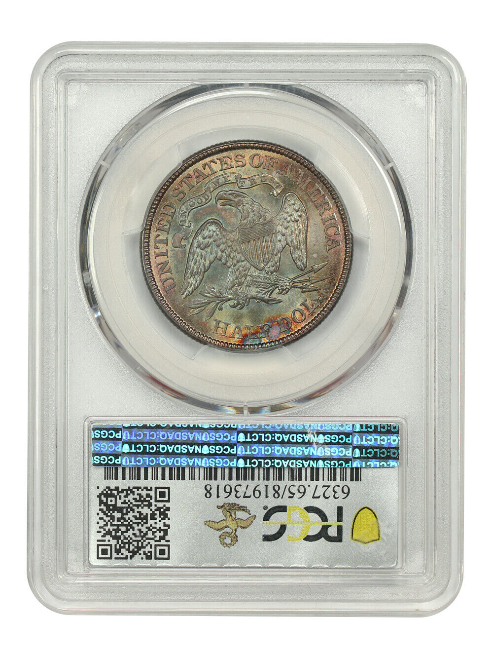 1870 50C PCGS MS65 ex: D.L. Hansen