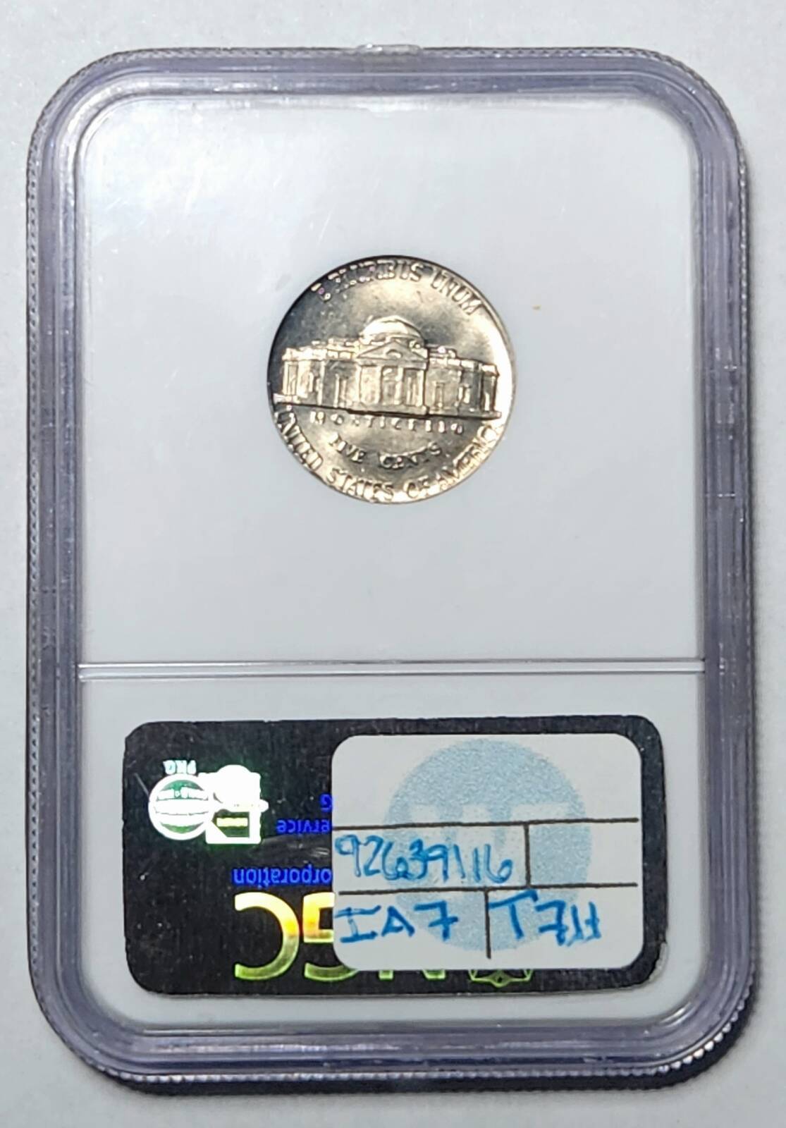 1971 P Nickel Jefferson NGC MS-67 5FS
