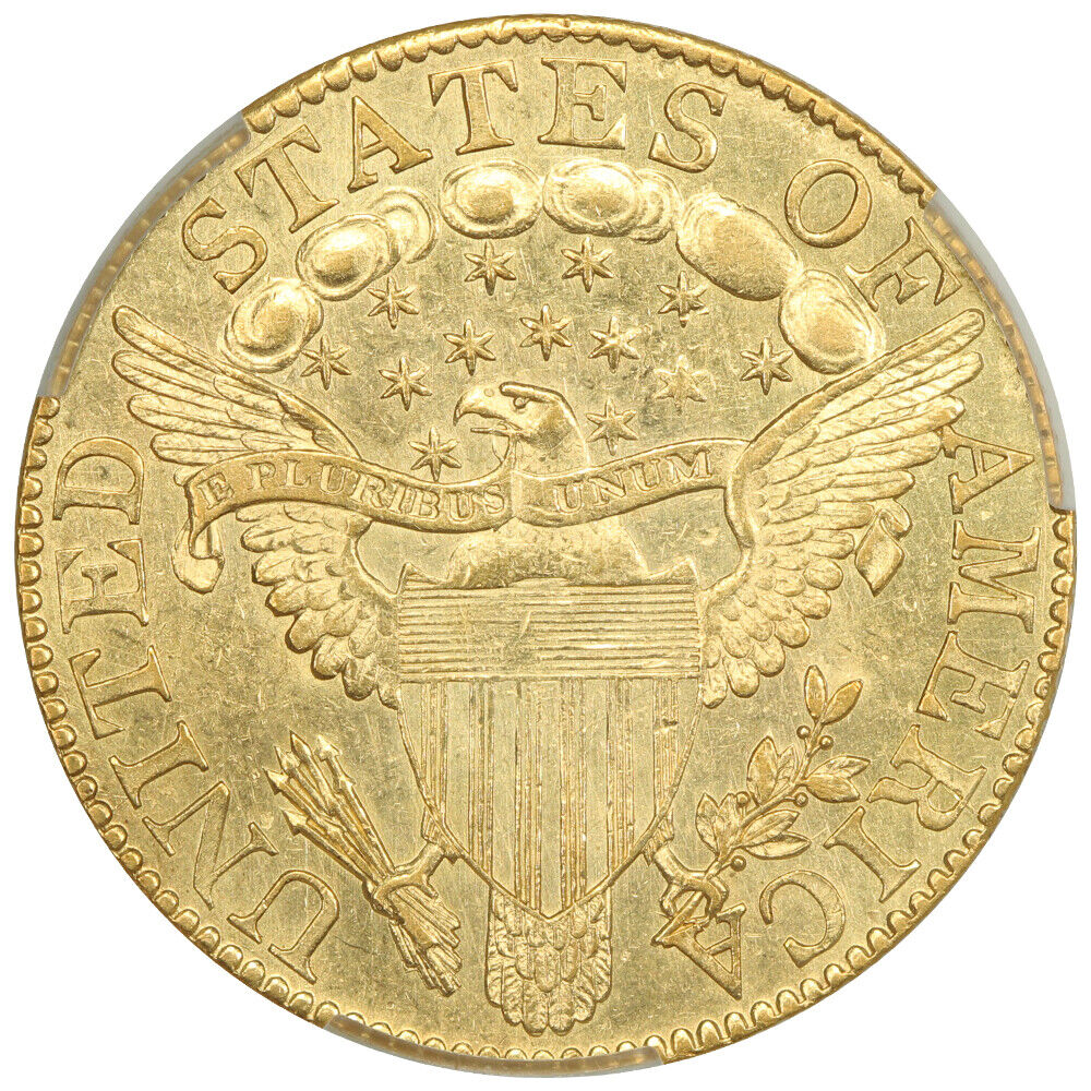 1800 $5 CACG MS63 ex: D.L. Hansen - Draped Bust $5