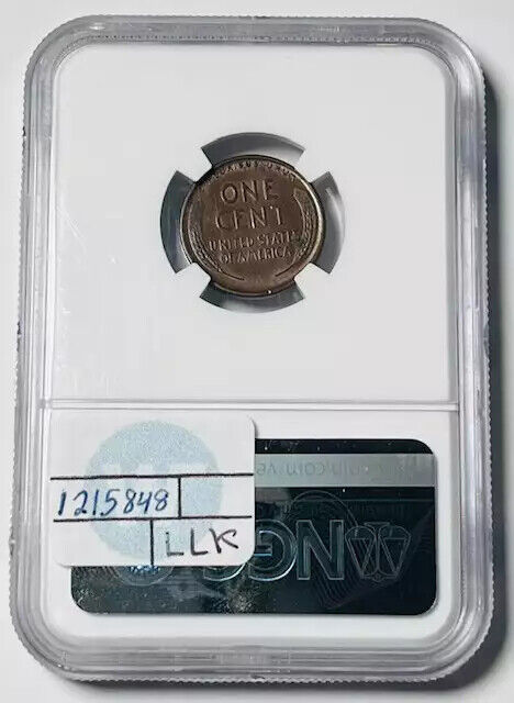 1909 S Small Cents Lincoln Penny NGC AU-55 BN