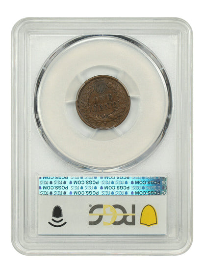 1866 1C PCGS/CAC XF40 (DDO, FS-101, S-1) - Indian Cent - Neat Doubled Die