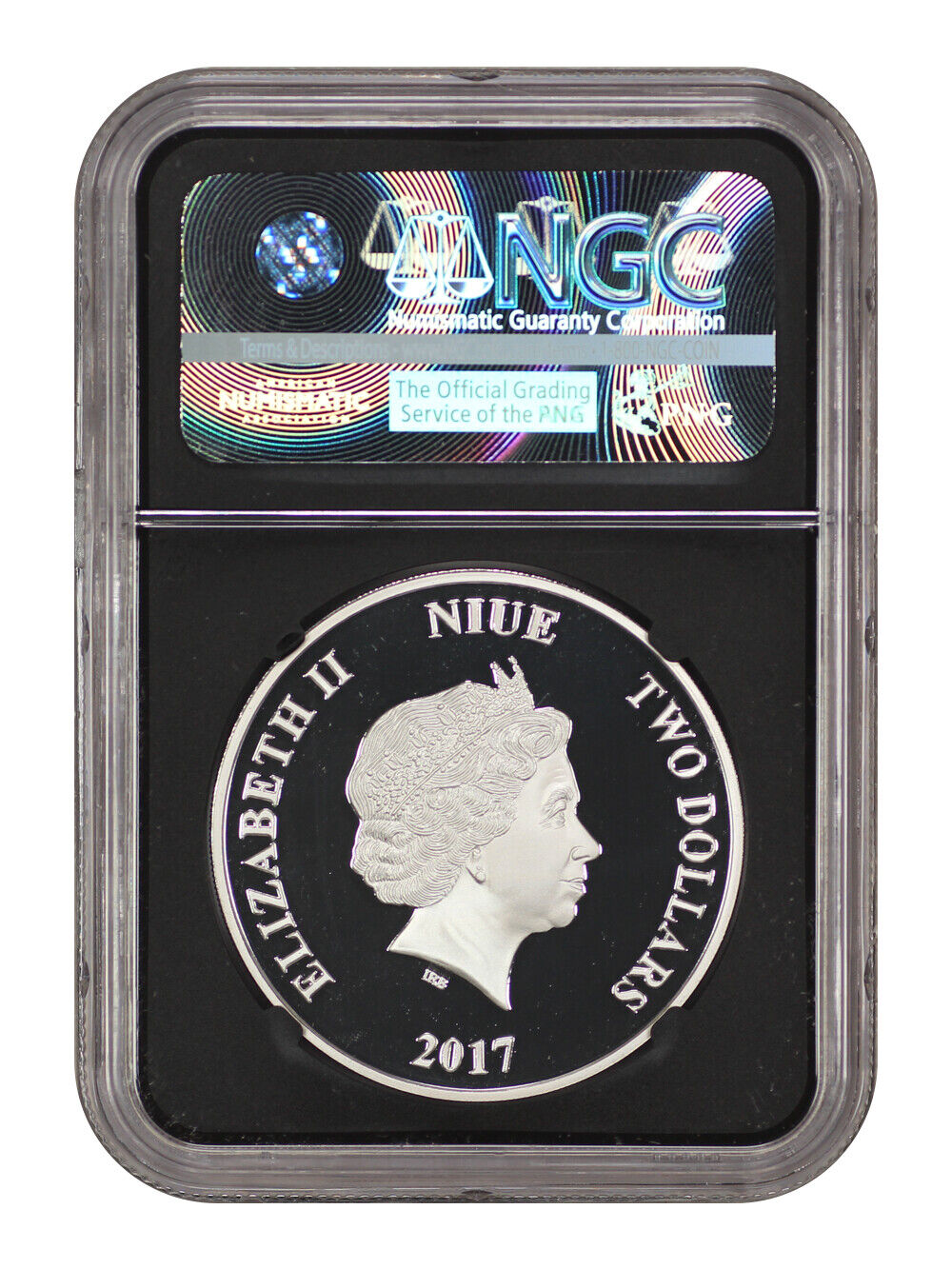 Niue: 2017 Star Wars Luke Skywalker $2 NGC Proof 69 UCAM