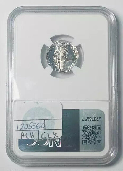 1939 P Mercury Dime NGC PF-67