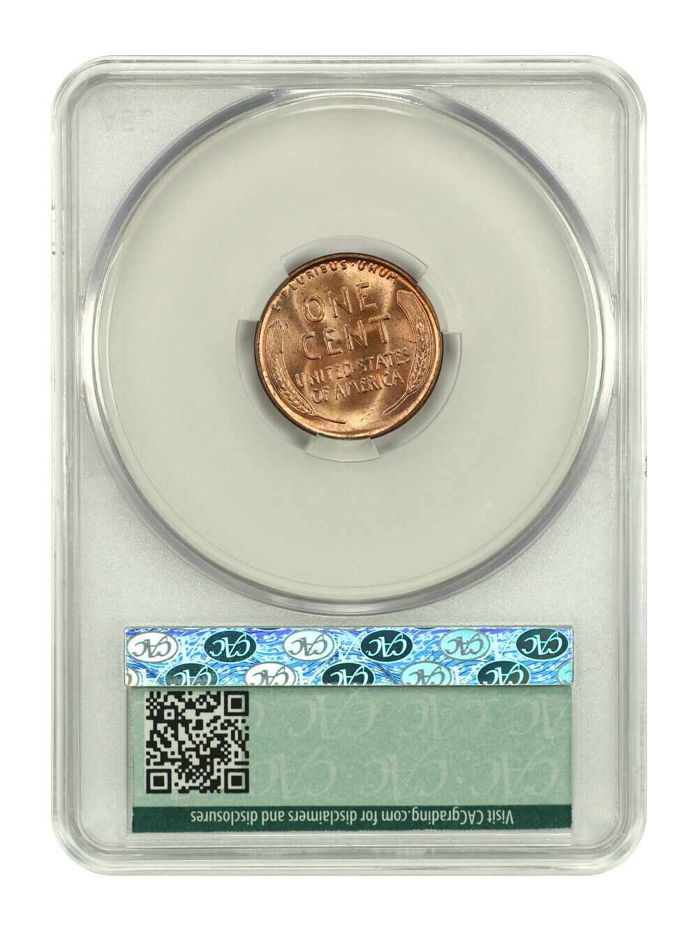 1930-D 1C CACG MS64RD - Lincoln Cent (Wheat Reverse)