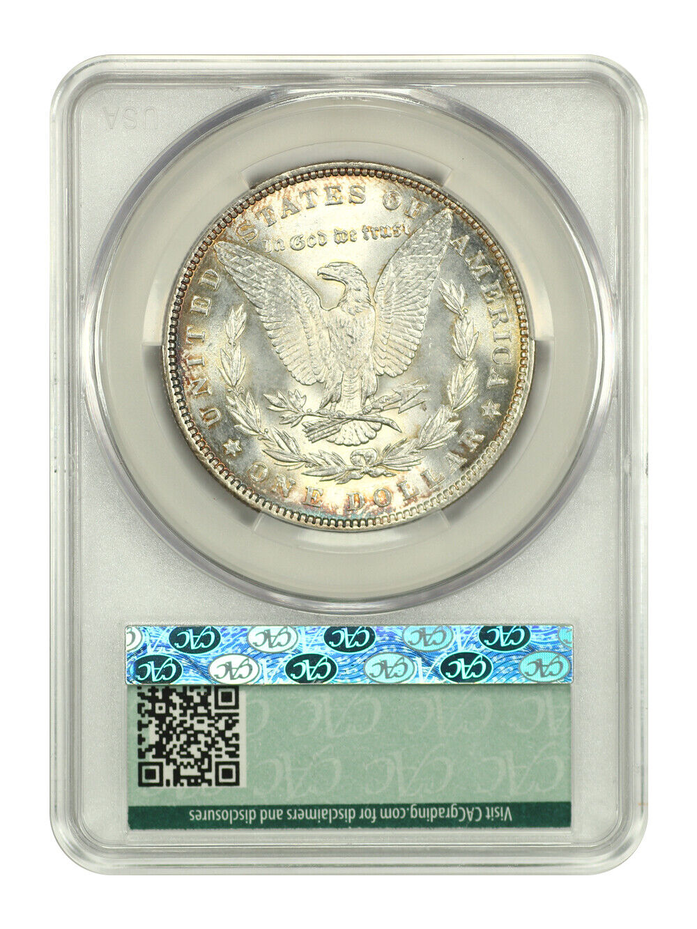 1886 $1 CACG MS62 - Morgan Dollar