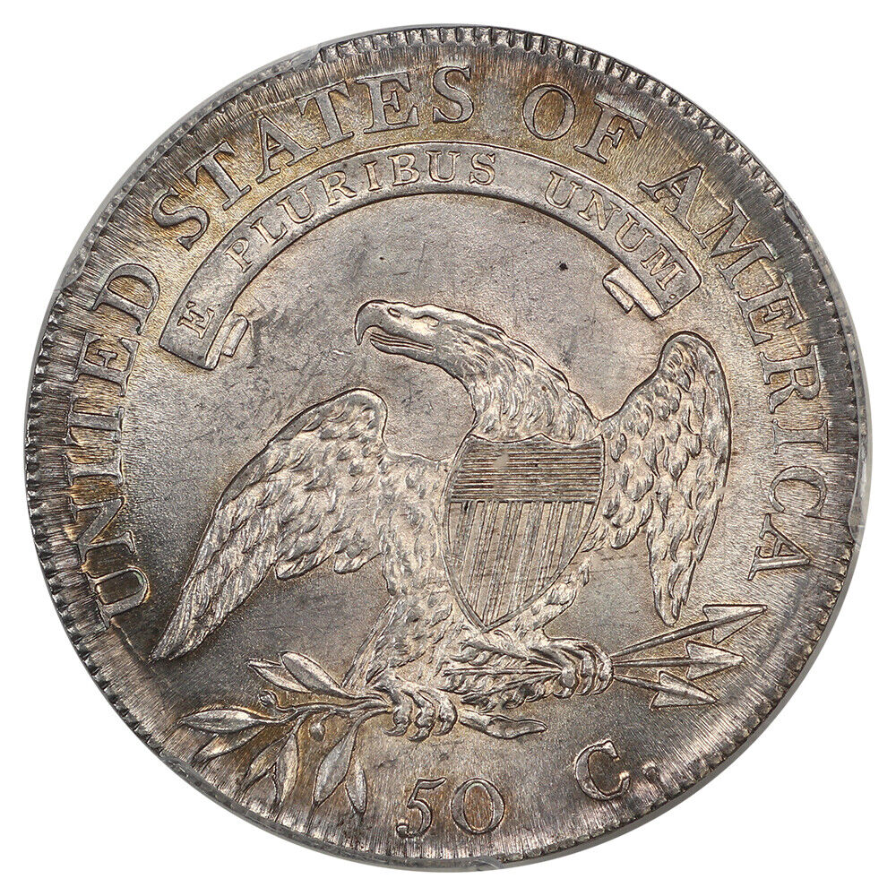 1808/7 50C PCGS MS63 ex: D.L. Hansen