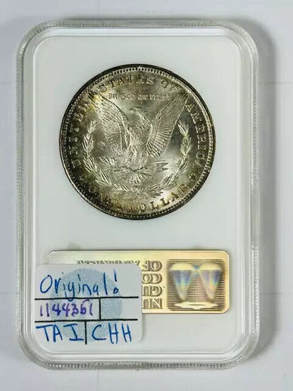 1882 CC Morgan Silver Dollar NGC MS-64 Original! Carson City!