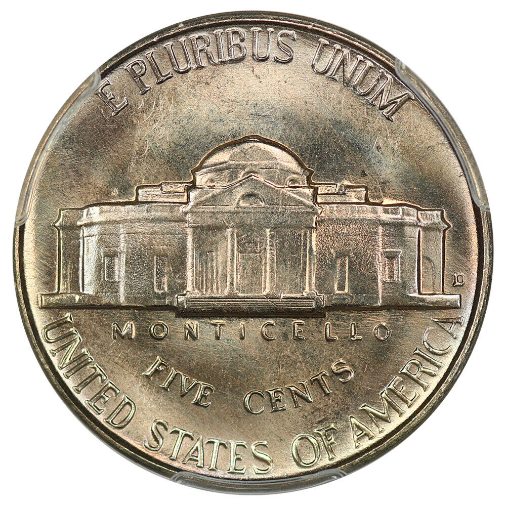 1956-D 5c PCGS MS66+ FS ex: D.L. Hansen