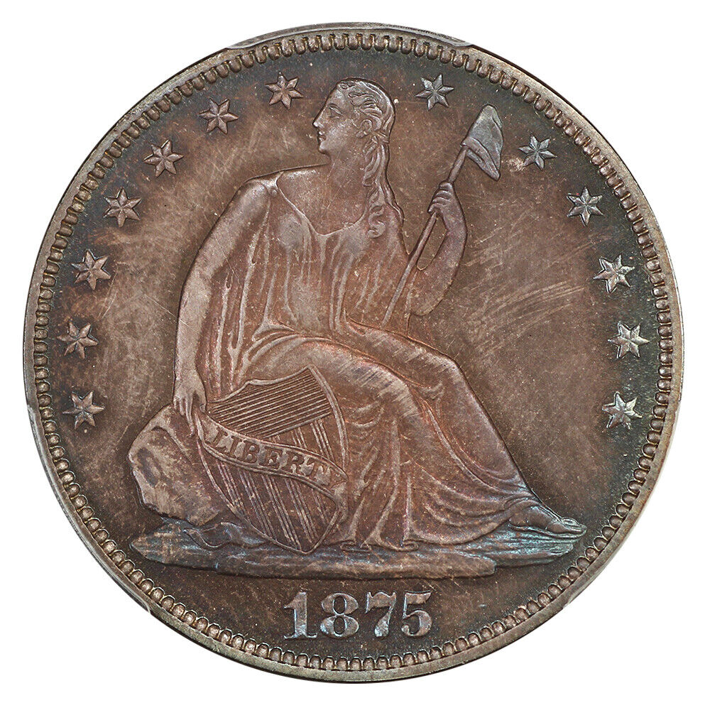 1875 50C PCGS PR66 ex: D.L. Hansen/Chrismor