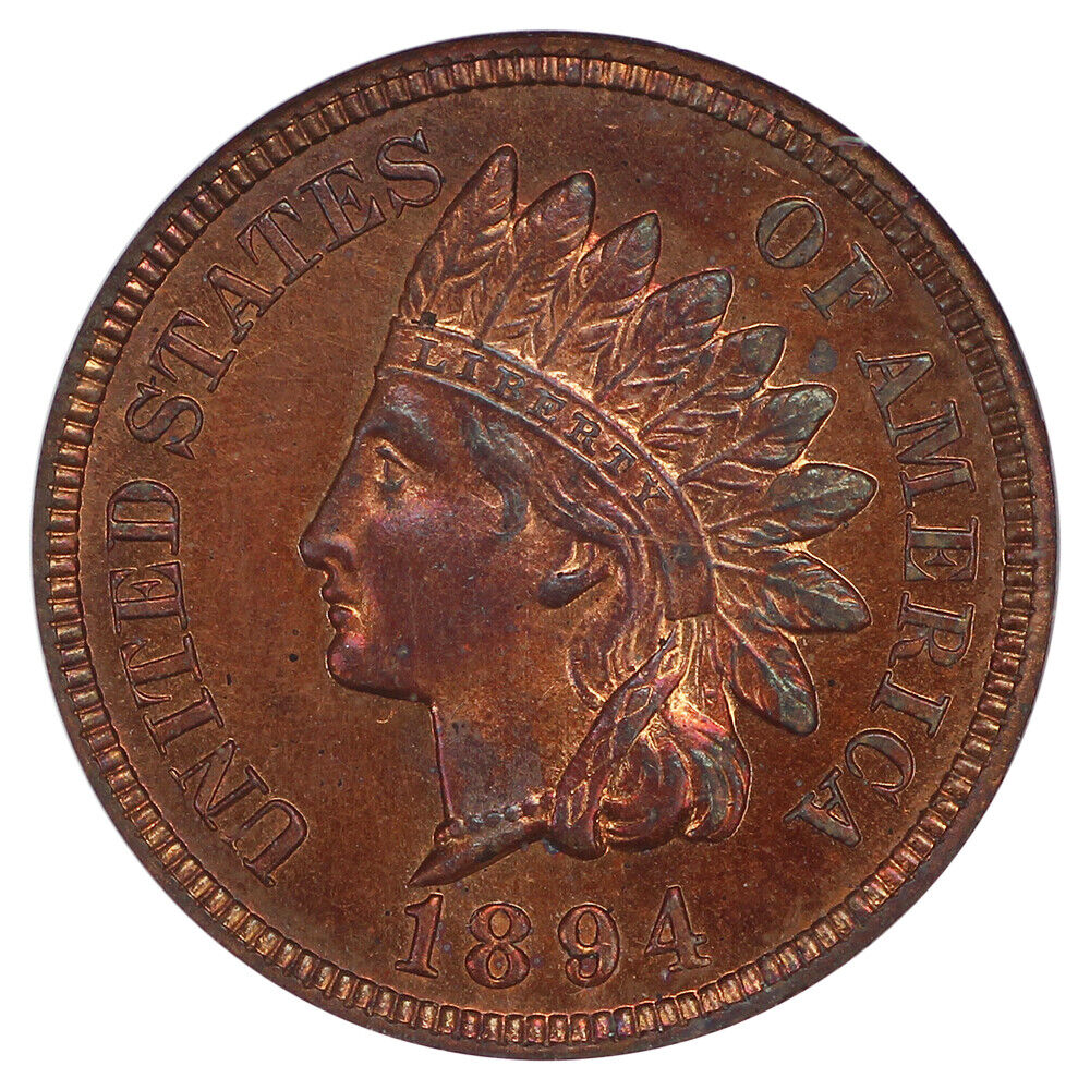 1894 1C NGC PR64RB (Eagle Eye Photo Seal) - Indian Cent