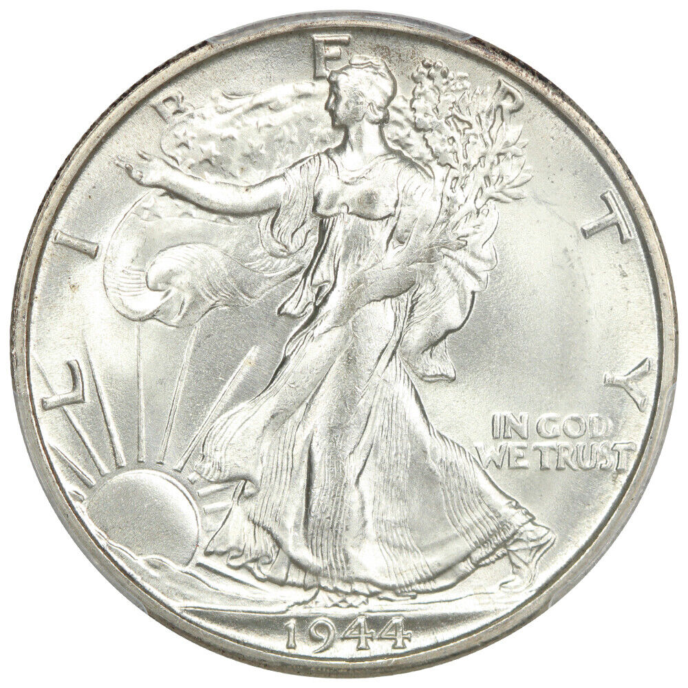 1944-S 50C PCGS MS65 - Walking Liberty Half Dollar