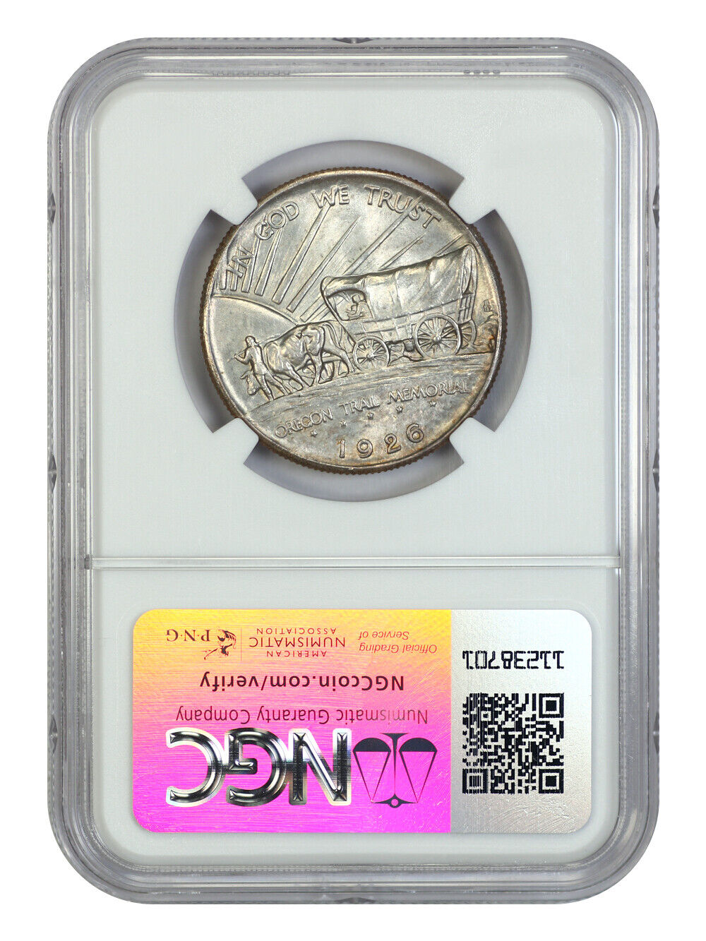 1926 50C Oregon NGC MS66+ - Classic Silver Commemorative