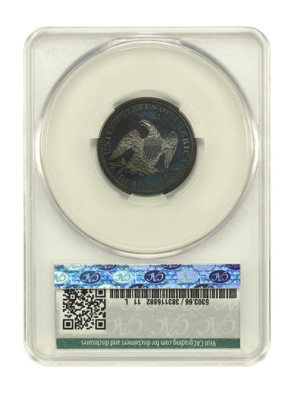 1865 25C CACG PR66 ex: D.L. Hansen - Liberty Seated Quarter