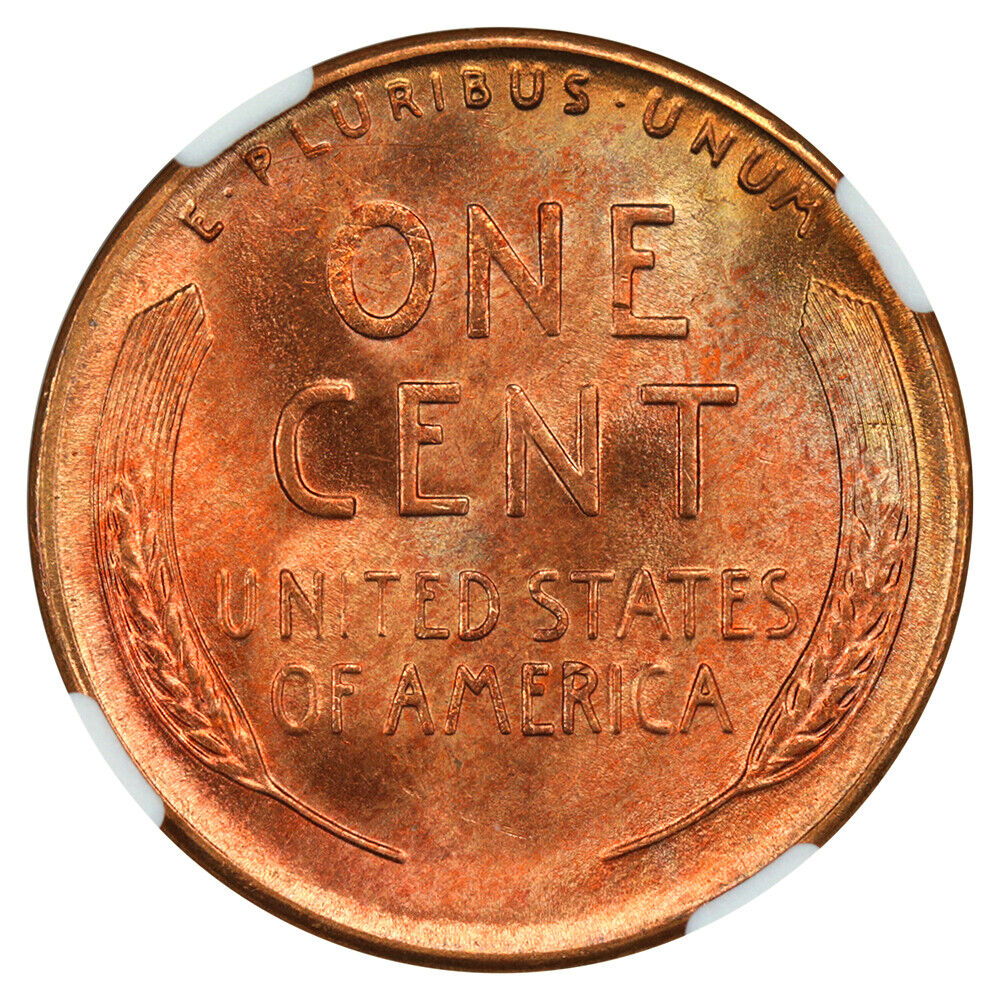1947-S 1c NGC MS67 RD