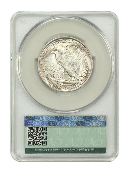 1935 50C CACG MS66 - Walking Liberty Half Dollar