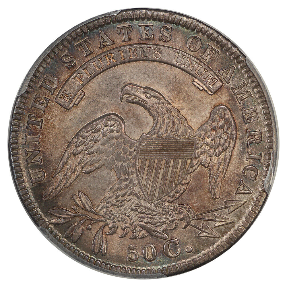 1834 50C PCGS MS65 (Large Date, Small Letters) ex: D.L. Hansen