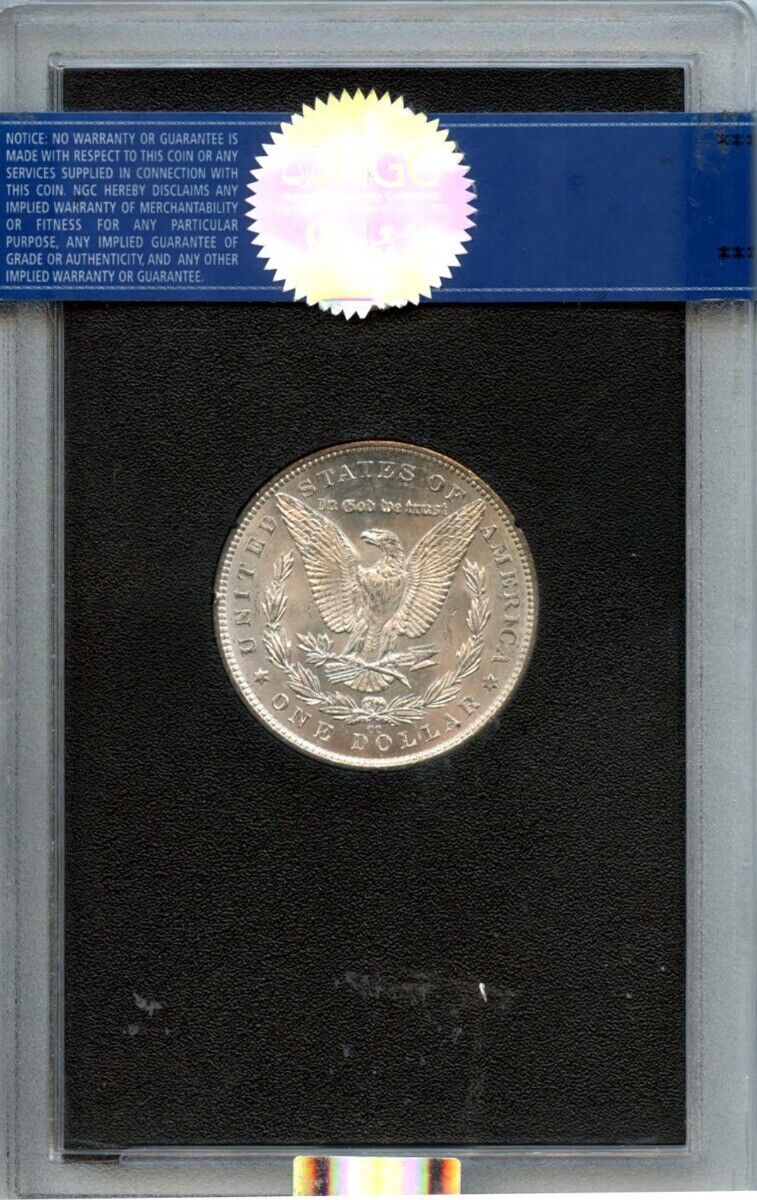 1890-CC Morgan Dollar GSA HOARD S$1 NGC MS62 (CAC)