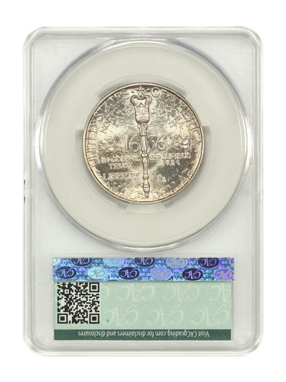 1936 50C Norfolk CACG MS67+ - Classic Silver Commemorative - Low Mintage Issue
