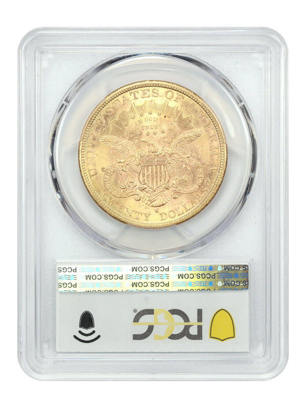 1880-S $20 PCGS MS63